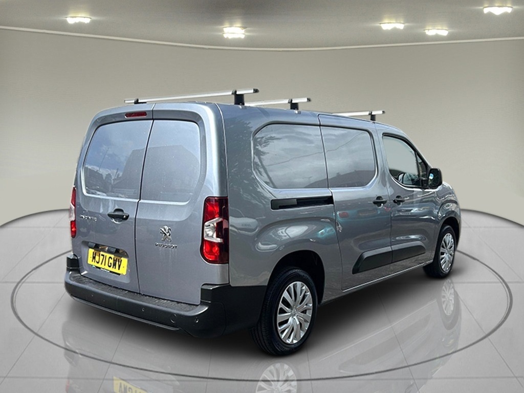 Peugeot Partner 1.5 Bluehdi 950 Professional Premium Long Panel Va MJ71GWV Grey #5