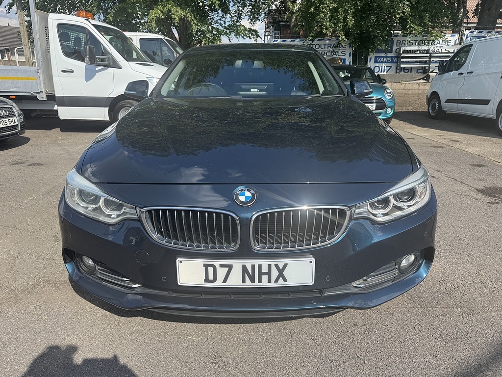 BMW 4 Series Gran Coupe 2.0 420D Luxury Hatchback Xdrive D7NHX Blue #4
