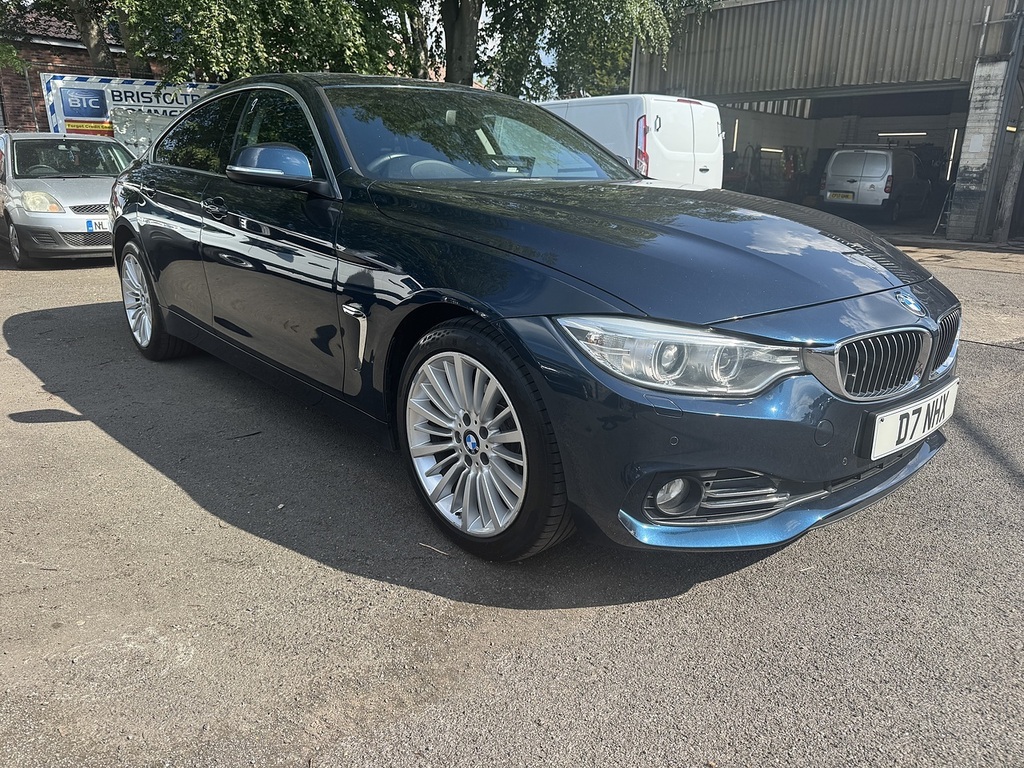 BMW 4 Series Gran Coupe 2.0 420D Luxury Hatchback Xdrive Blue