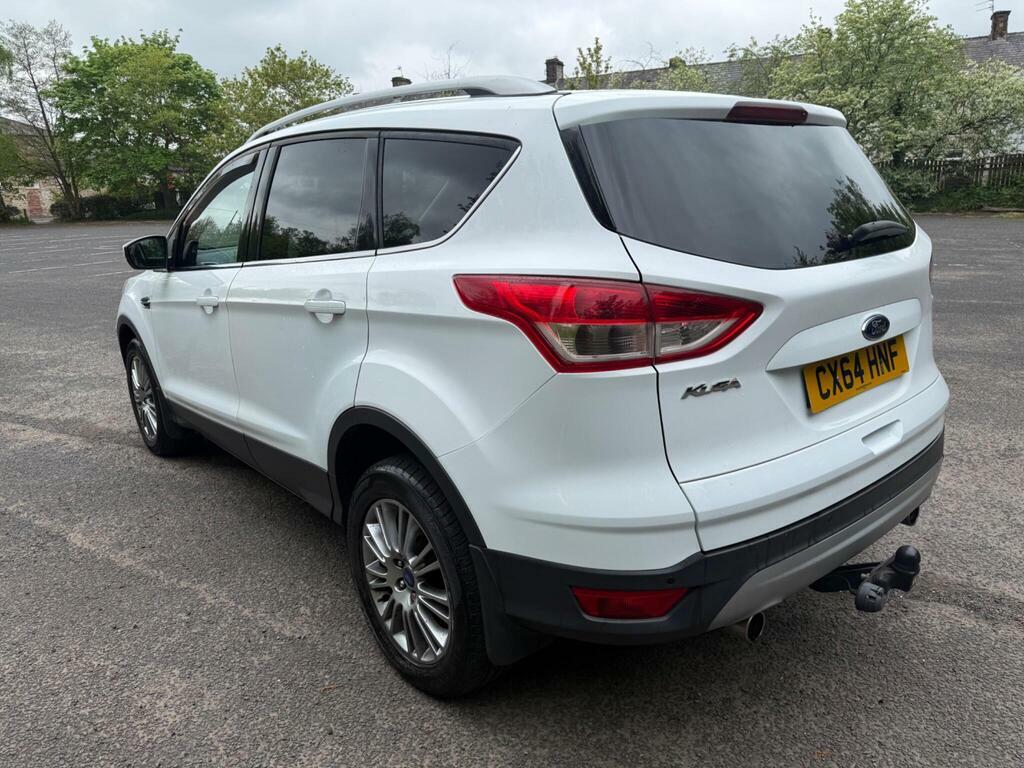 Ford Kuga 2.0 Tdci Titanium 2Wd Euro 5 CX64HNF White #6