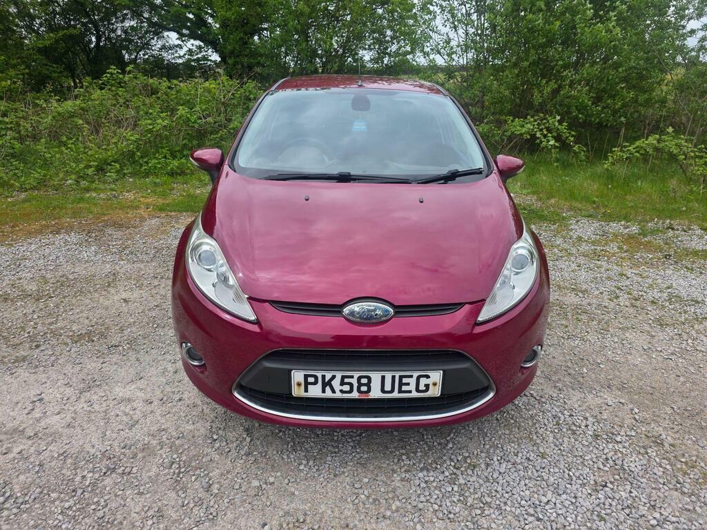 Ford Fiesta 1.4 Titanium PK58UEG Red #2