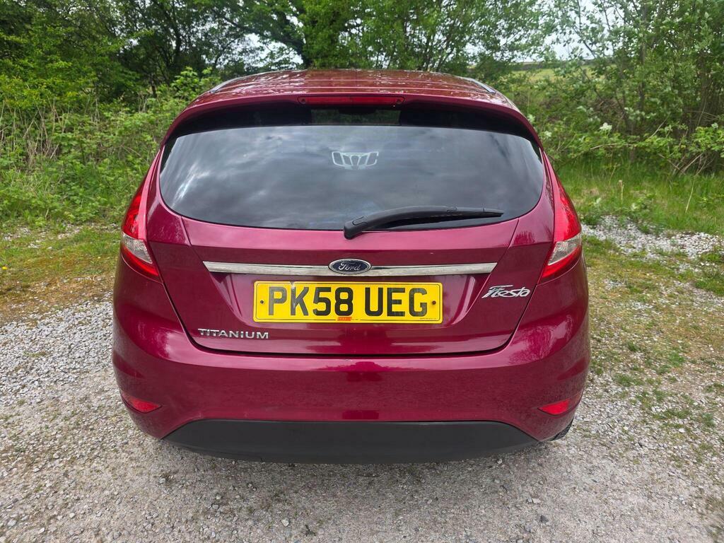 Ford Fiesta 1.4 Titanium PK58UEG Red #6
