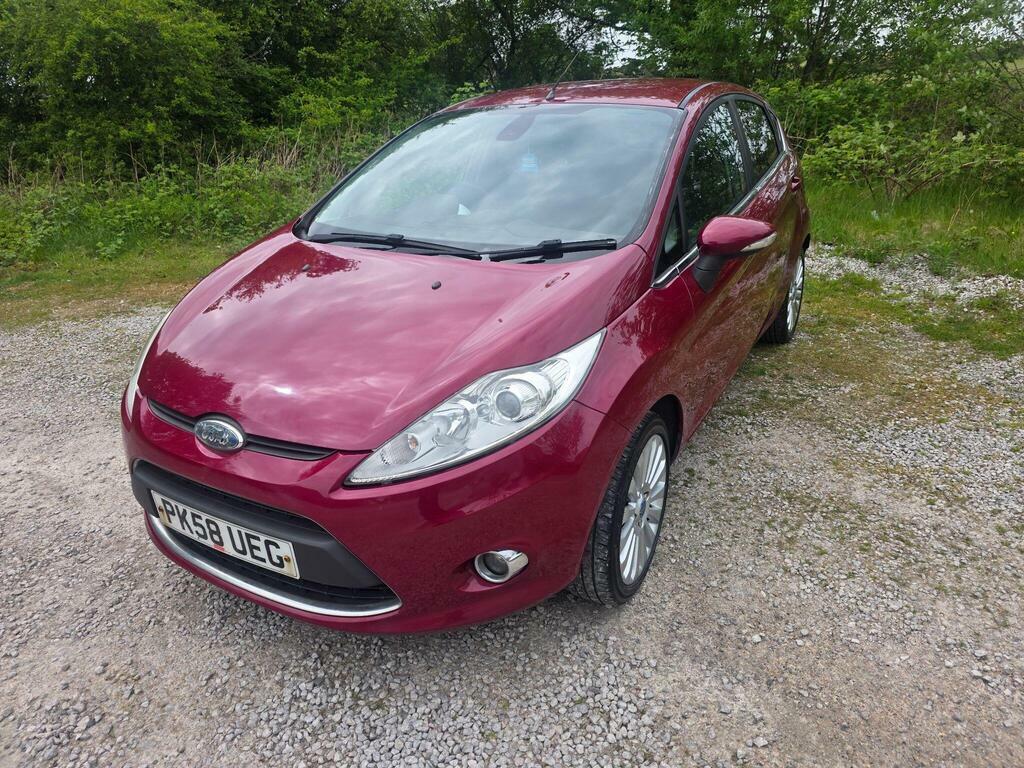 Ford Fiesta 1.4 Titanium PK58UEG Red #3