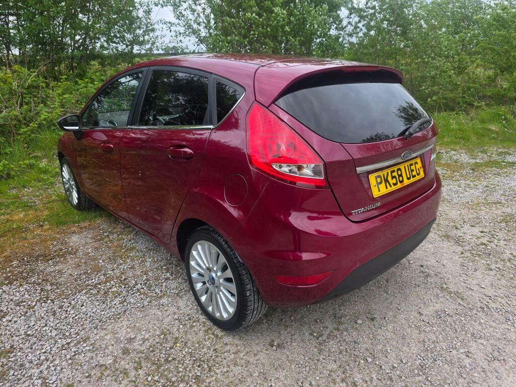 Ford Fiesta 1.4 Titanium PK58UEG Red #5