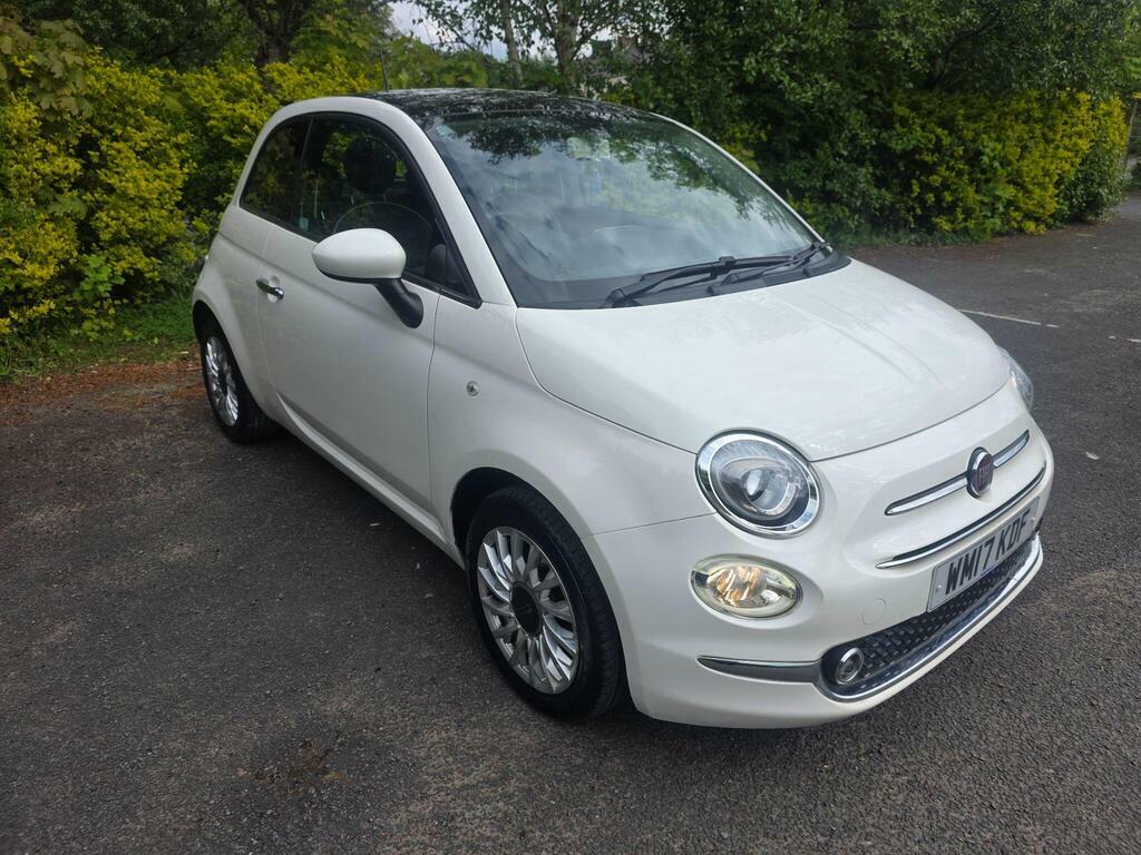 Fiat 500 1.2 Lounge Euro 6 S S White