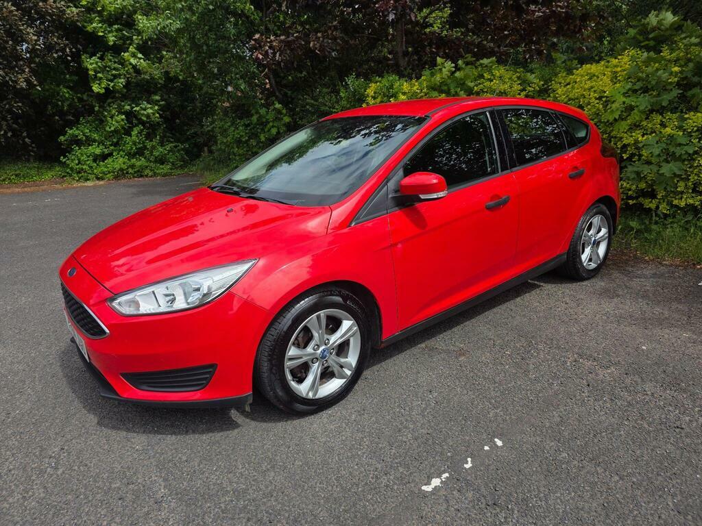 Ford Focus 1.6 Studio Euro 6 PF64JUU Red #4