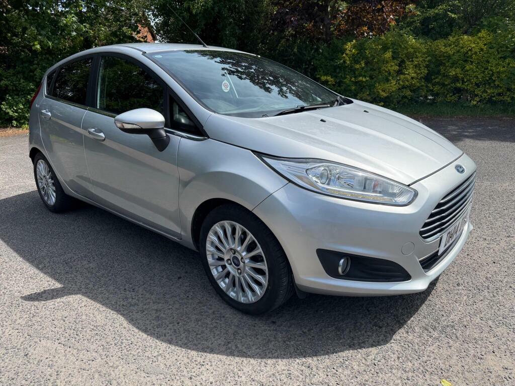 Ford Fiesta 1.0T Ecoboost Titanium Euro 5 S S Silver
