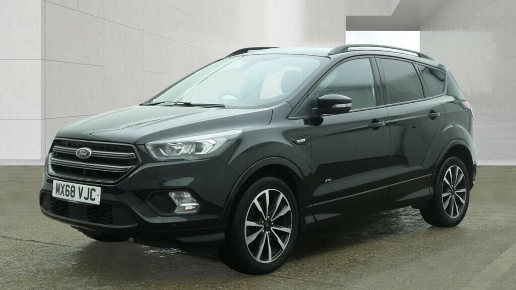 Ford Kuga 1.5T Ecoboost St-line Awd Euro 6 Ss MX68VJC Black #2