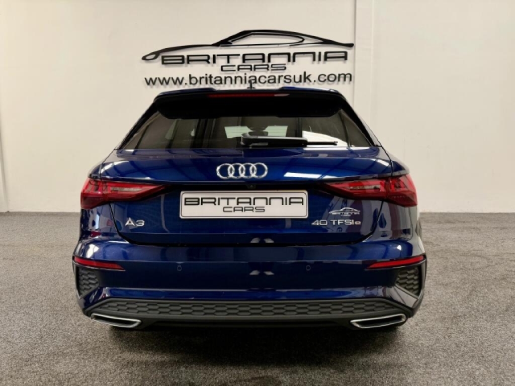 Audi A3 Hybrid Hatchback 1.4 Sportback Tfsi E S L YM23BZU Blue #5
