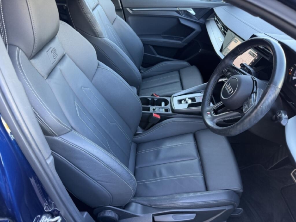 Audi A3 Hybrid Hatchback 1.4 Sportback Tfsi E S L YM23BZU Blue #6