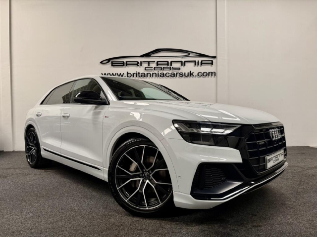 Audi Q8 Estate 3.0 Tdi Quattro S Line Black Edition White