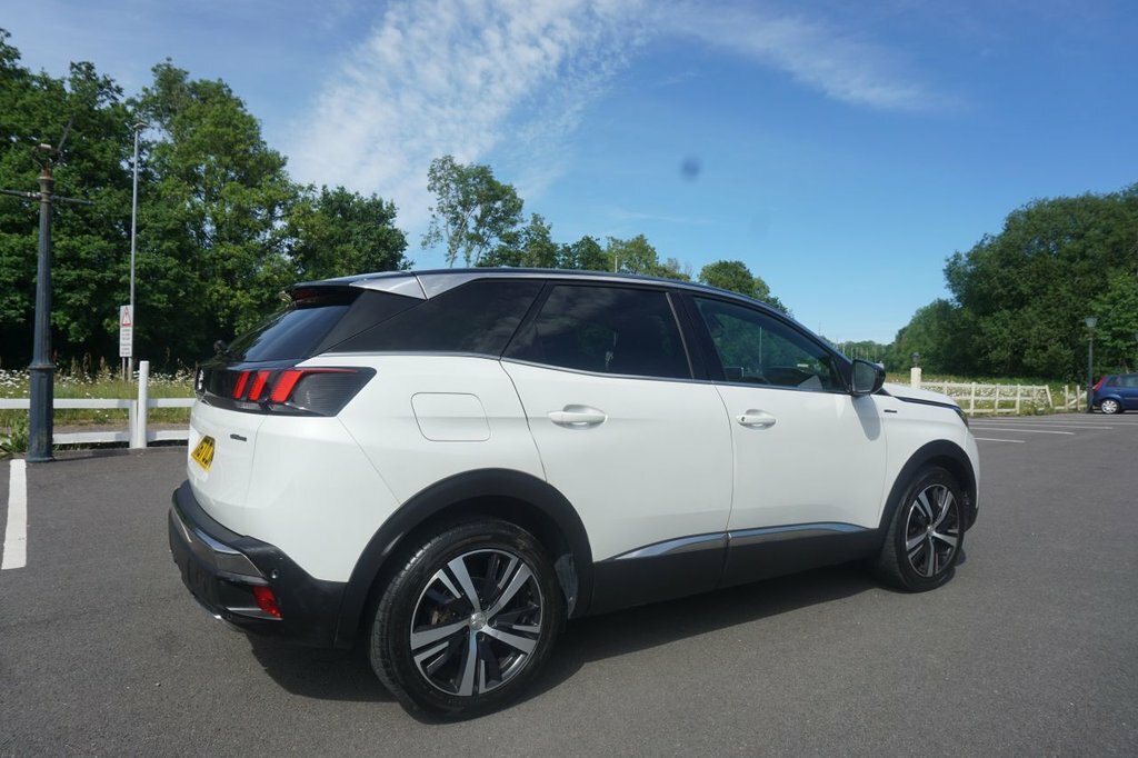 Peugeot 3008 1.6L Gt Line RX67OJN White #3