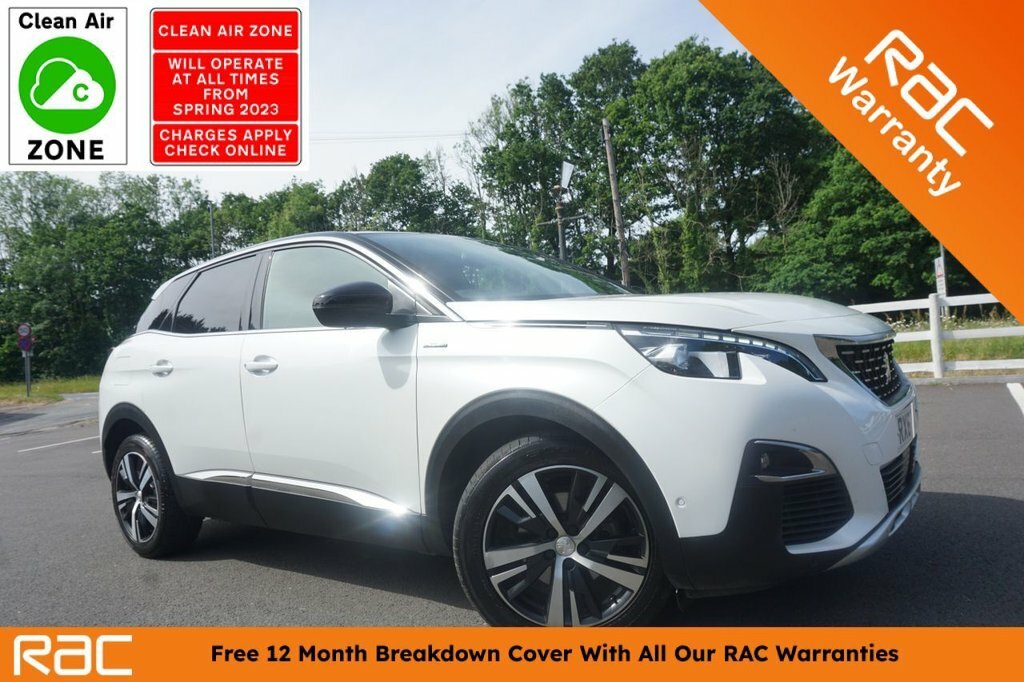 Peugeot 3008 1.6L Gt Line White