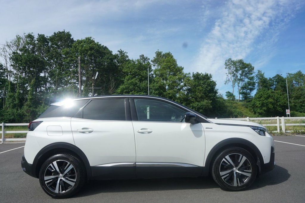 Peugeot 3008 1.6L Gt Line RX67OJN White #2