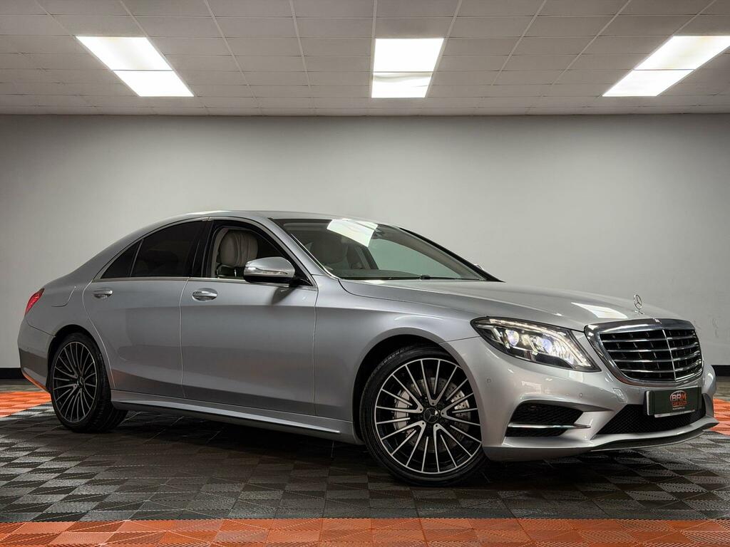 Mercedes-Benz S Class 3.0 S350d V6 Amg Line G-tronic Euro 6 Ss Silver