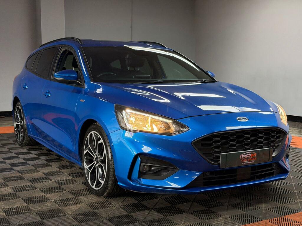 Ford Focus 2.0 Ecoblue St-line X Euro 6 Ss EA19NMZ Blue #5