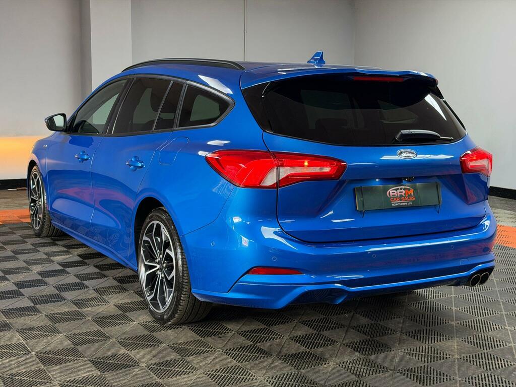 Ford Focus 2.0 Ecoblue St-line X Euro 6 Ss EA19NMZ Blue #4