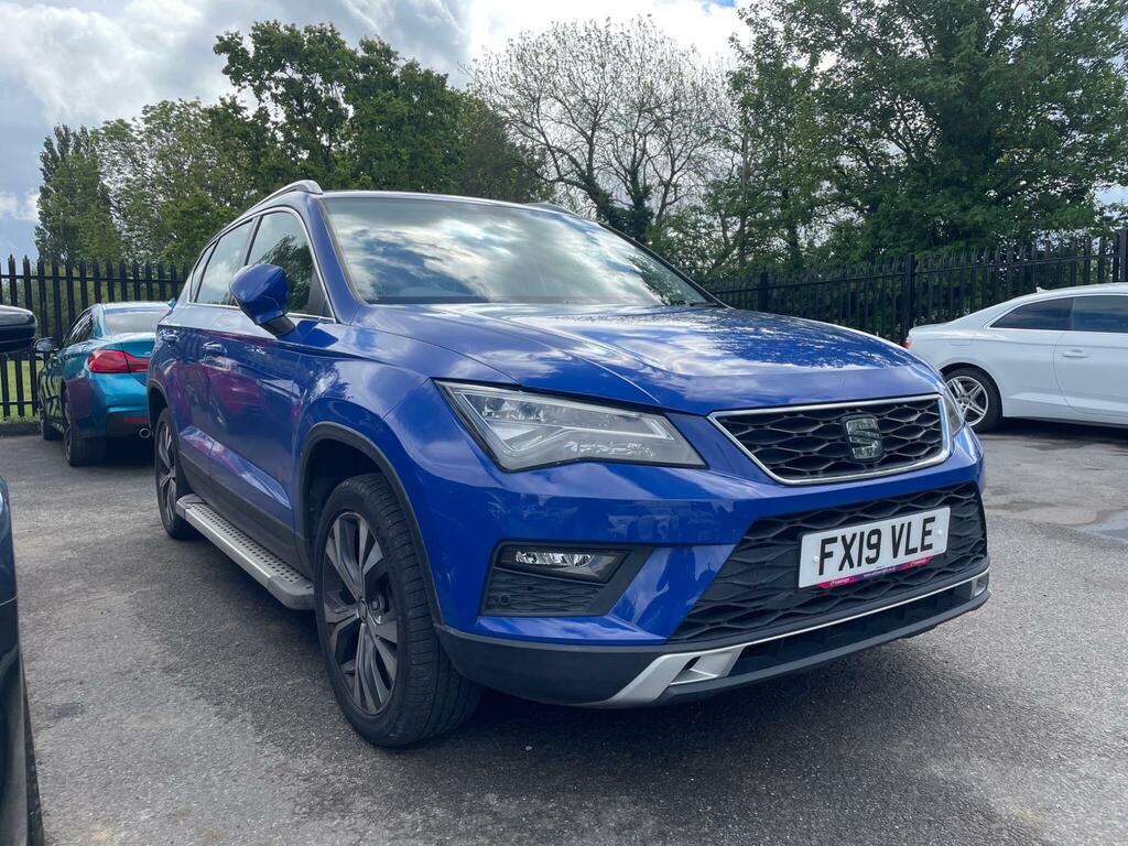 Seat Ateca 1.6 Tdi Se Technology Euro 6 Ss Blue #4