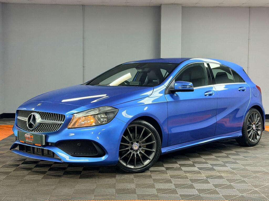 Mercedes-Benz A Class 2.1 A200d Amg Line Euro 6 Ss LM66SMV Blue #3