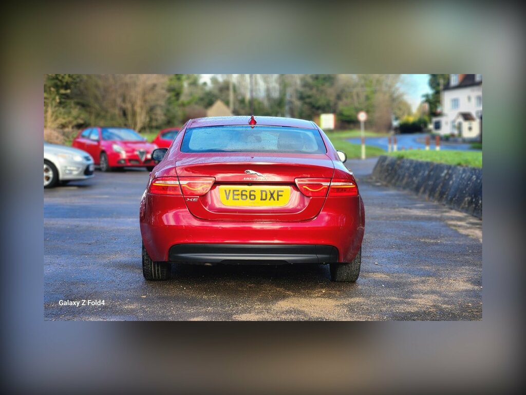 Jaguar XE 2.0D Prestige Saloon Euro 6 Ss VE66DXF Red #5