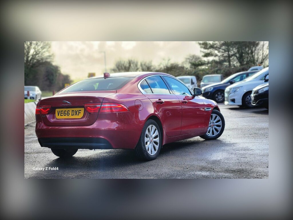 Jaguar XE 2.0D Prestige Saloon Euro 6 Ss VE66DXF Red #2