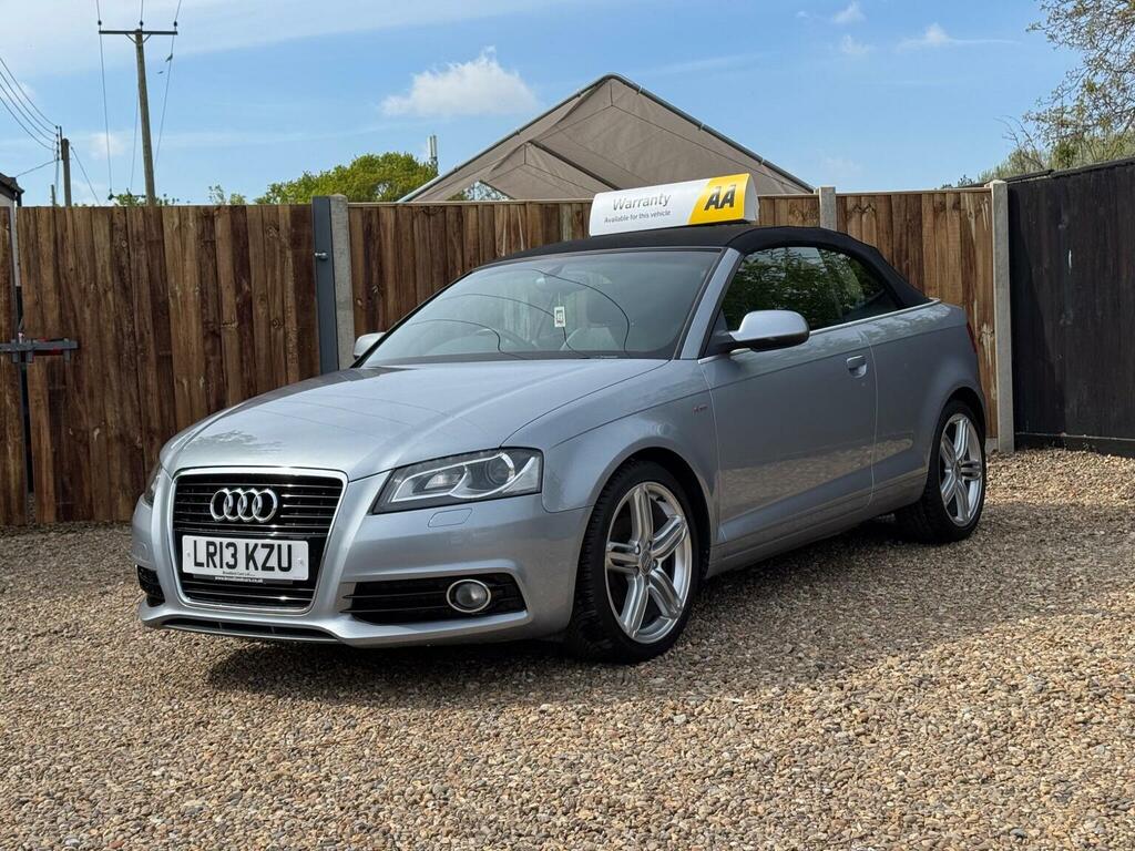 Audi A3 Cabriolet Convertible 1.2 Tfsi S Line Final Edition Euro 5 Silver #4