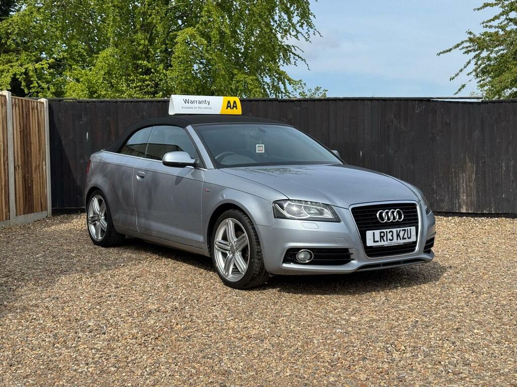 Audi A3 Cabriolet Convertible 1.2 Tfsi S Line Final Edition Euro 5 Silver