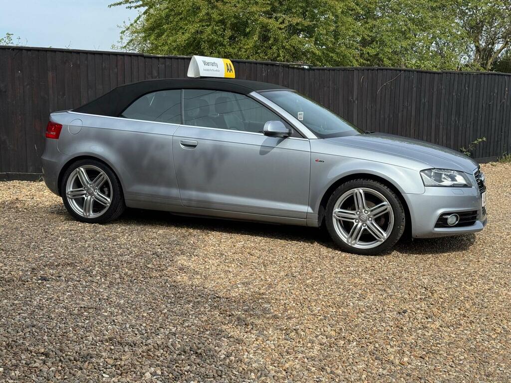 Audi A3 Cabriolet Convertible 1.2 Tfsi S Line Final Edition Euro 5 Silver #2