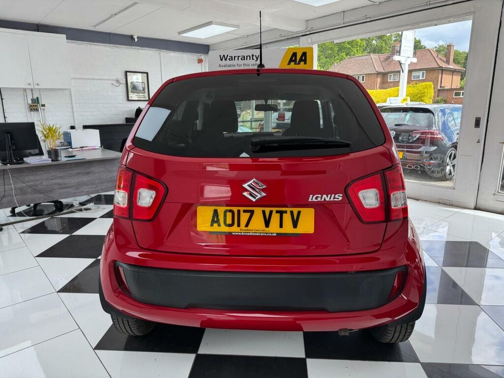 Suzuki Ignis Hatchback 1.2 Dualjet Sz3 Euro 6 201717 AO17VTV Red #6