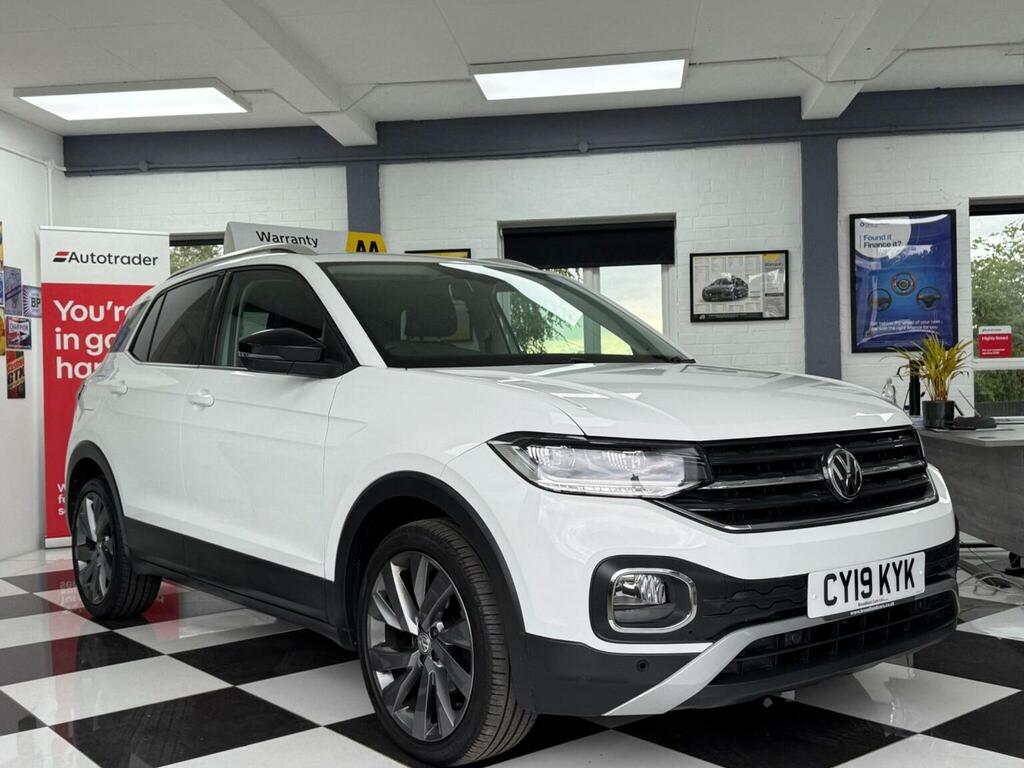 Volkswagen T-Cross Suv 1.0 Tsi First Edition Euro 6 Ss 20191 White