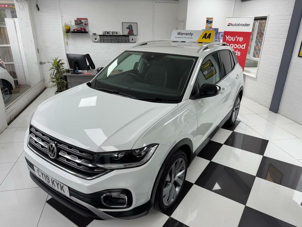 Volkswagen T-Cross Suv 1.0 Tsi First Edition Euro 6 Ss 20191 CY19KYK White #6