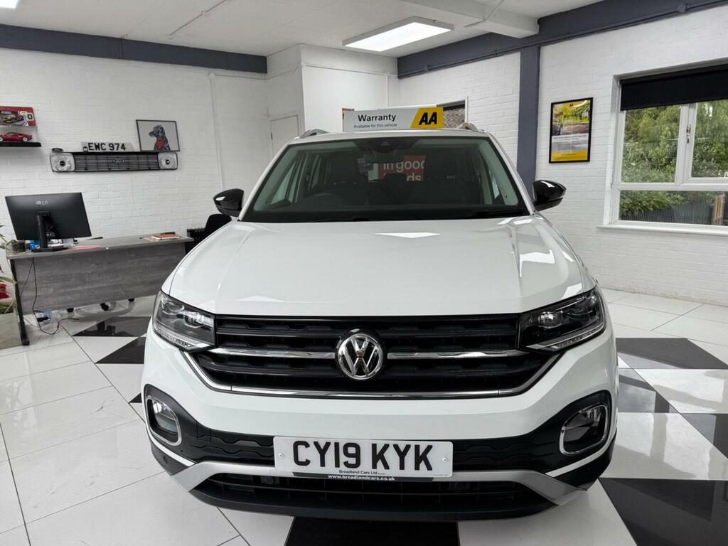 Volkswagen T-Cross Suv 1.0 Tsi First Edition Euro 6 Ss 20191 CY19KYK White #2