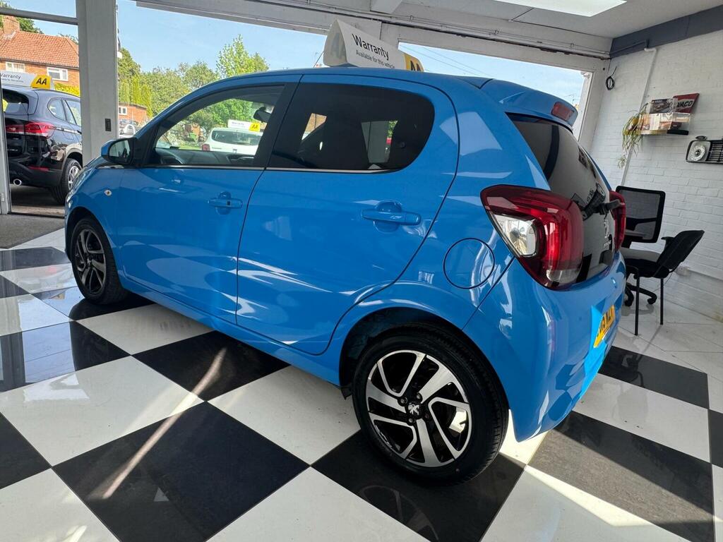 Peugeot 108 Hatchback 1.2 Puretech Allure Euro 6 201515 GD15WZT Blue #4