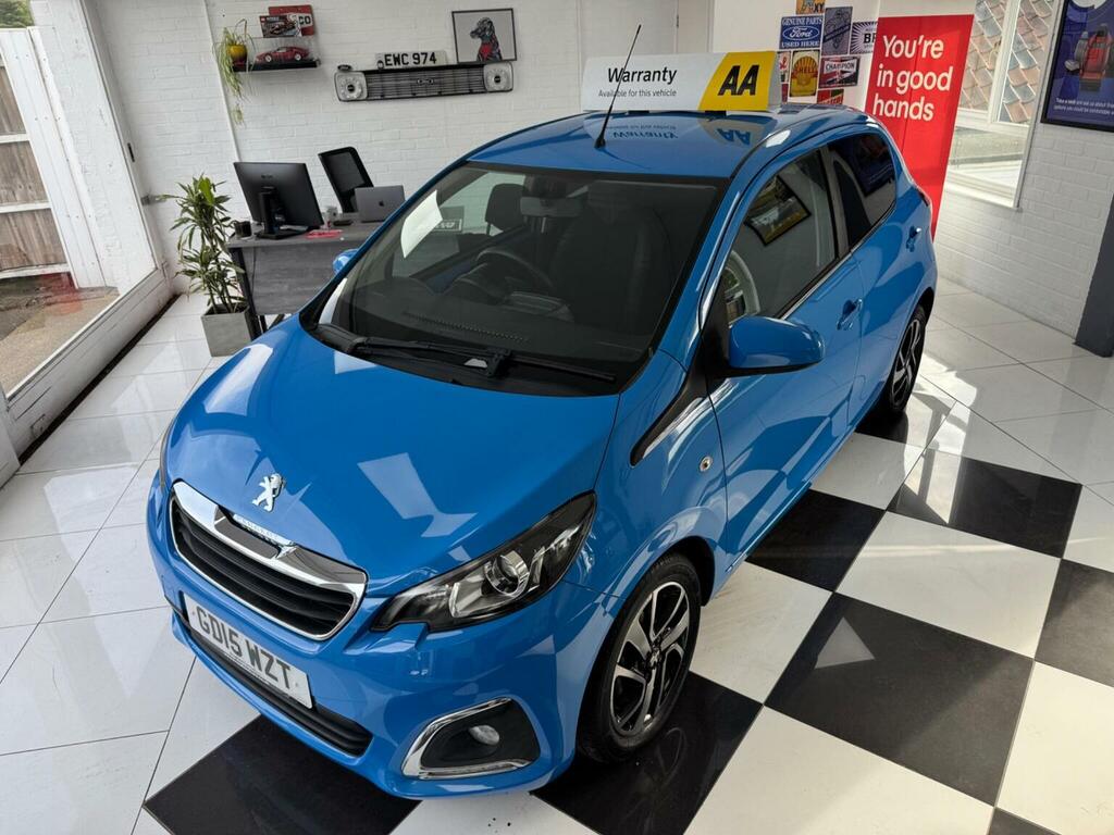 Peugeot 108 Hatchback 1.2 Puretech Allure Euro 6 201515 GD15WZT Blue #6
