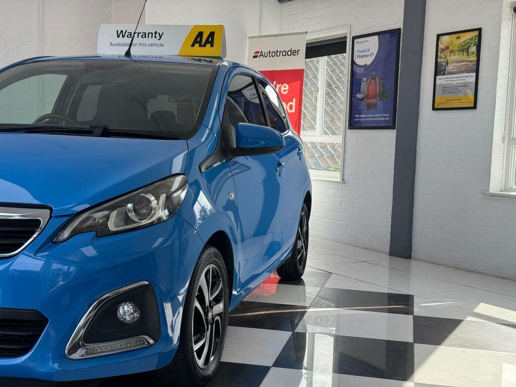 Peugeot 108 Hatchback 1.2 Puretech Allure Euro 6 201515 GD15WZT Blue #5