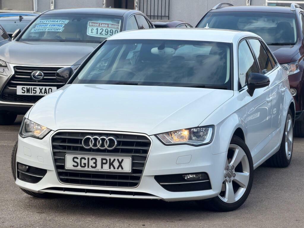 Audi A3 1.4 Tfsi Sport Sportback Euro 5 S S SG13PKX White #3
