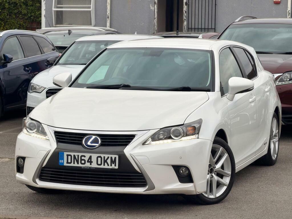 Lexus CT 1.8 200H Advance Cvt Euro 6 S S DN64OKM White #2