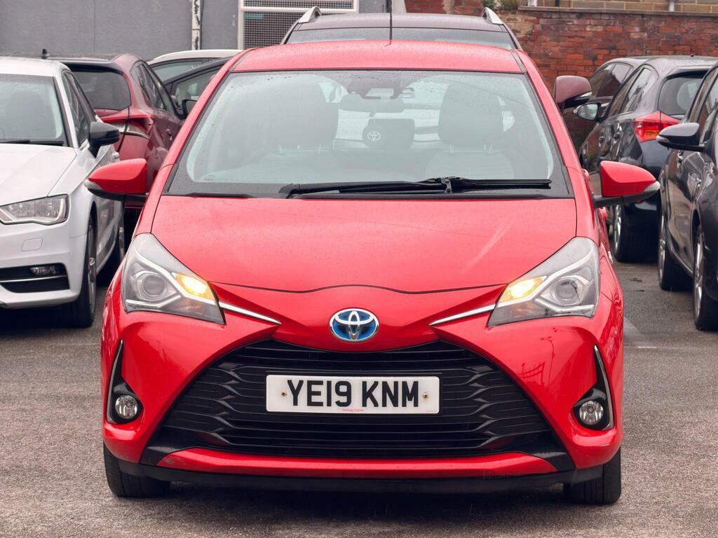 Toyota Yaris 1.5 Vvt-h Icon E-cvt Euro 6 S S YE19KNM Red #2