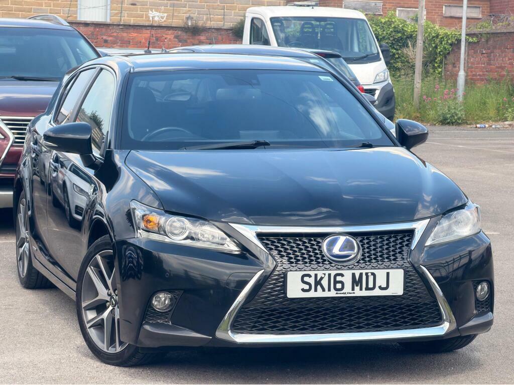 Lexus CT 1.8 200H F Sport Cvt Euro 6 S S Black