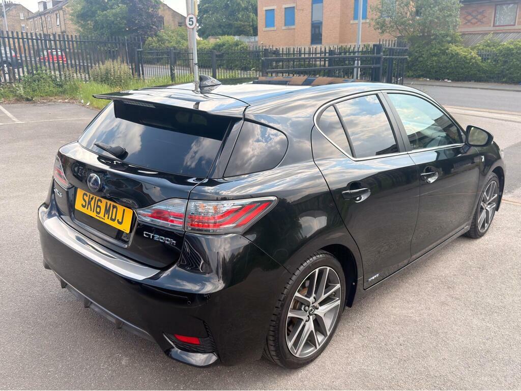 Lexus CT 1.8 200H F Sport Cvt Euro 6 S S Black #6