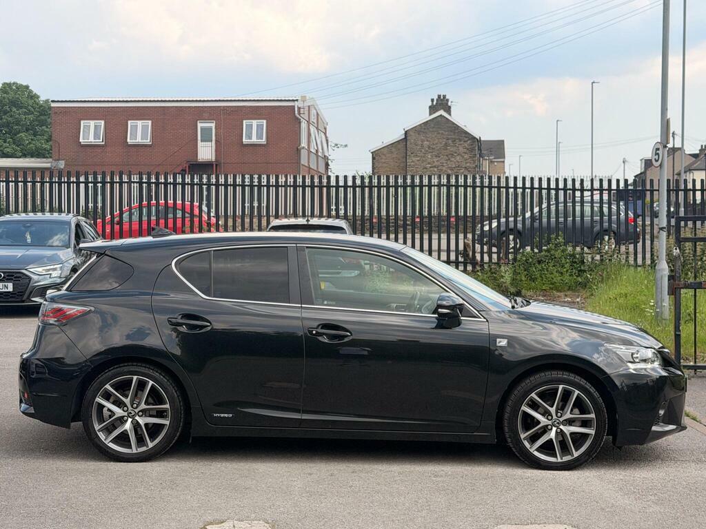 Lexus CT 1.8 200H F Sport Cvt Euro 6 S S Black #4