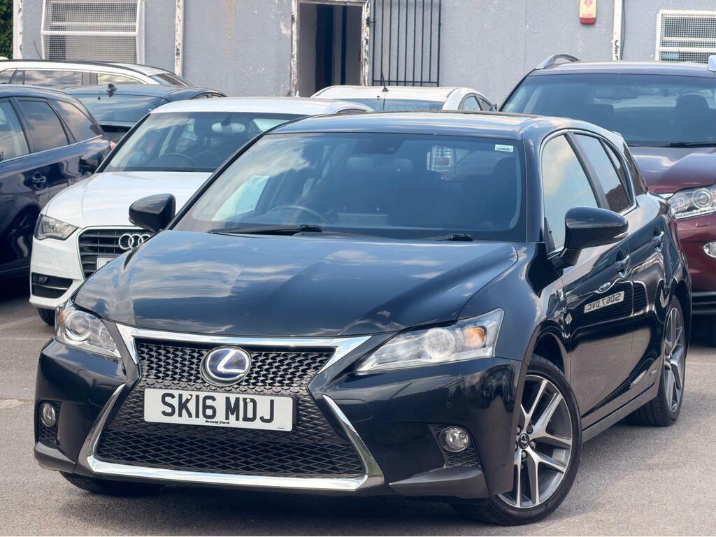 Lexus CT 1.8 200H F Sport Cvt Euro 6 S S Black #3