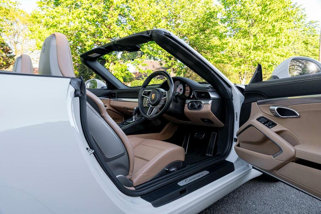 Porsche 911 Convertible 3.0T 991 Carrera Pdk Euro 6 Ss White #4
