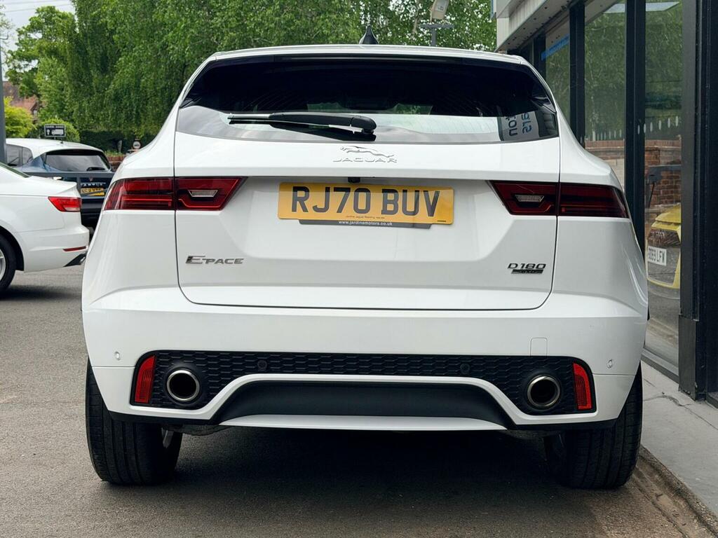 Jaguar E-Pace 4X4 2.0 D180 R-dynamic Se Awd Euro 6 Ss RJ70BUV White #4