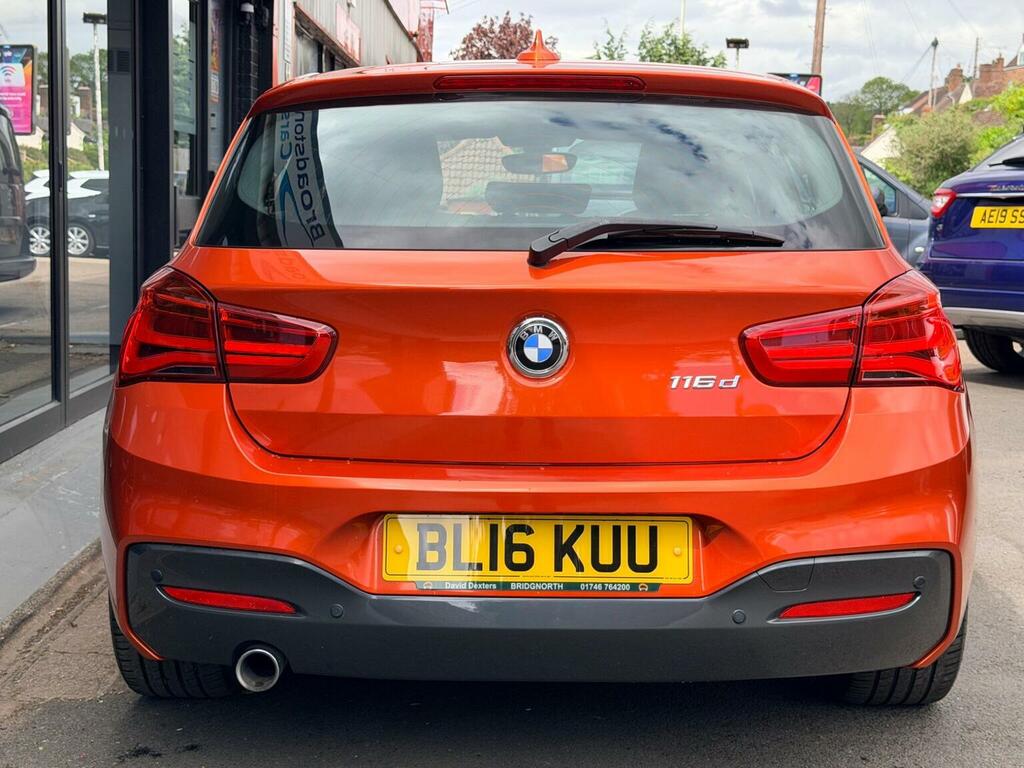 BMW 1 Series Hatchback 1.5 116D M Sport Euro 6 Ss 2016 BL16KUU Orange #4