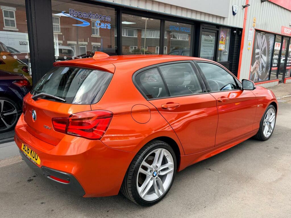 BMW 1 Series Hatchback 1.5 116D M Sport Euro 6 Ss 2016 BL16KUU Orange #5