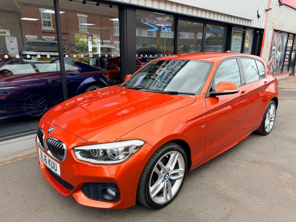 BMW 1 Series Hatchback 1.5 116D M Sport Euro 6 Ss 2016 BL16KUU Orange #2