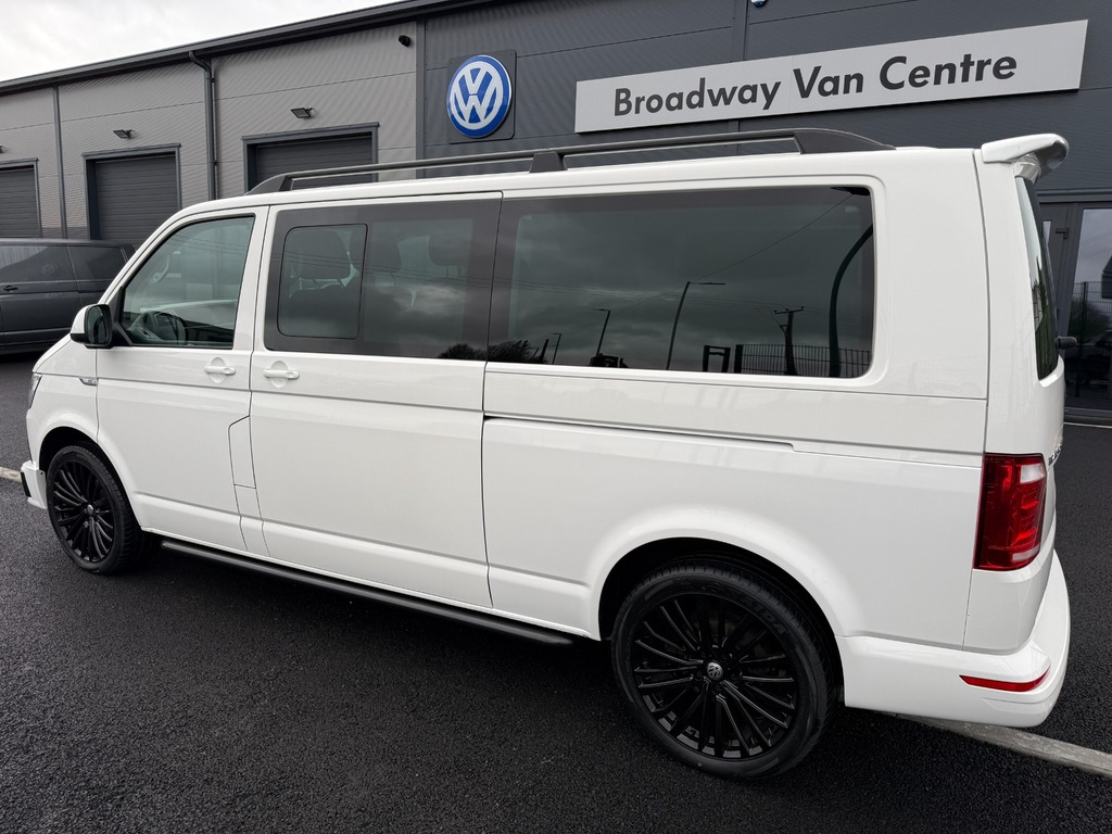 Volkswagen Transporter Shuttle 2.0 Tdi Bluemotion Tech Se 150 7 Speed Dsg Lw White #6