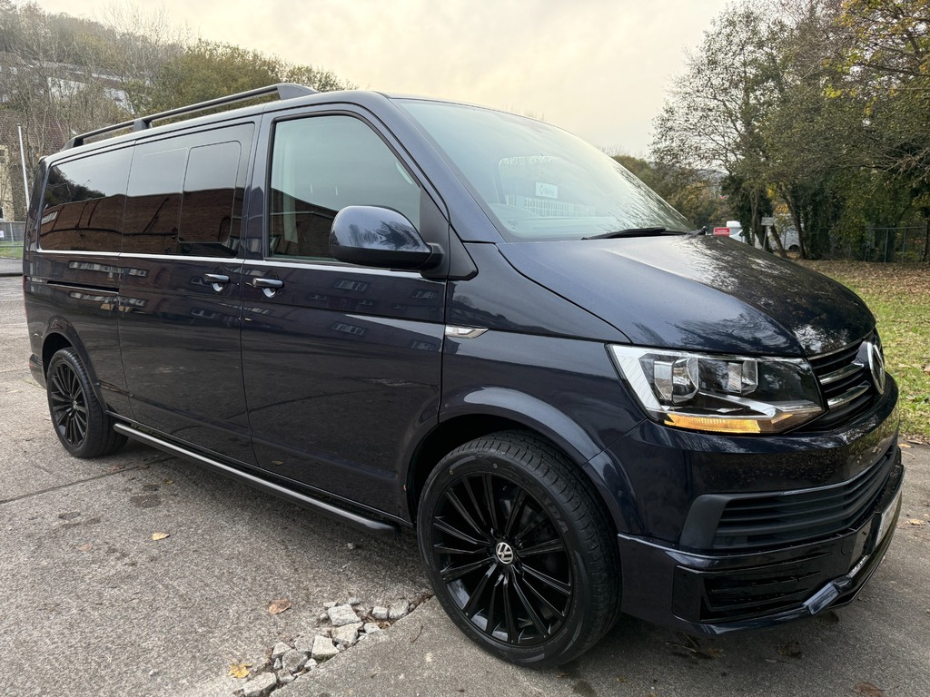 Volkswagen Transporter Shuttle Kombi Shuttle 2.0 Tdi Se Lwb In Star Blue #2