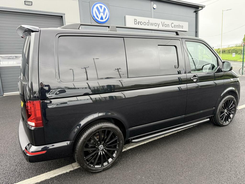 Volkswagen Transporter 2.0 Tdi 6 Seat Kombi Highline Sw FY72UEP Black #5